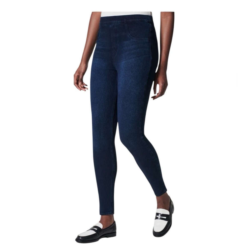 Spanx Jean-ish Ankle Leggings Size Small Soft Knit Jeggings
Pull on Stretch